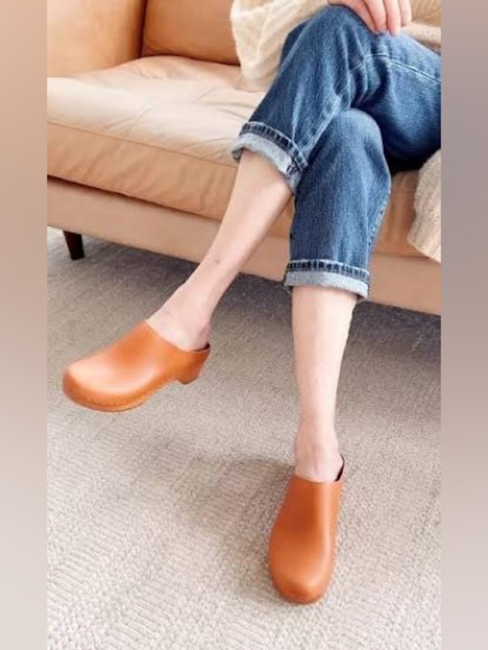 Bryr Worker Clog in Whiskey Leather Size 39 - Picture 12 of 16